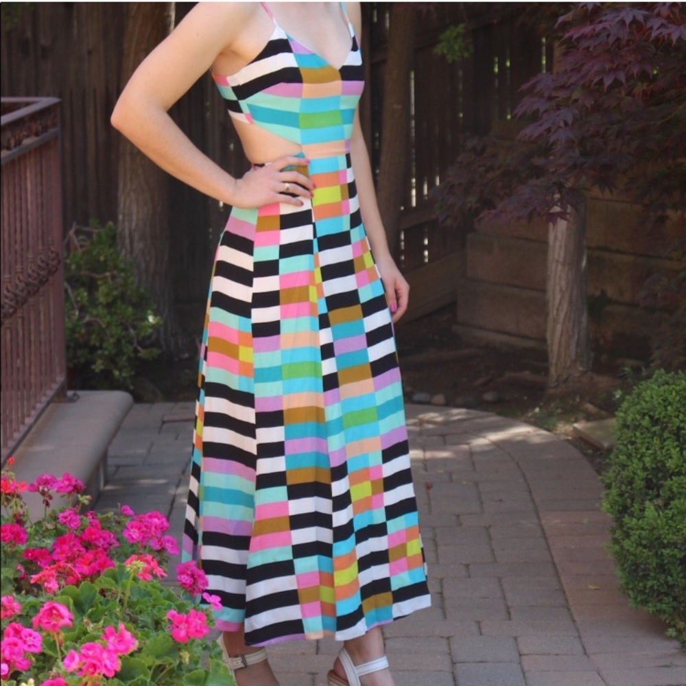 Mara Hoffman colorful dress